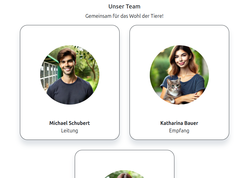 Vermittlungstiere online präsentieren